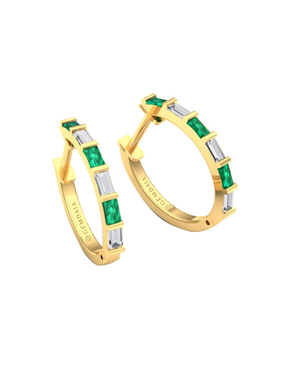 Emerald Serenity Earrings